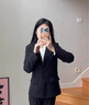 匆蒙四季款外套女西服職業(yè)裝女兩件套正裝西裝套裝女面試酒店正裝通勤 曬單實(shí)拍圖