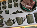 泰禧閣景德鎮功夫茶具套裝家用輕奢高檔陶瓷辦公室用泡茶壺茶杯整套禮盒 龍泉窯12頭刻畫(huà)款【恰意逍遙】禮盒裝 曬單實(shí)拍圖