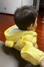 巴拉巴拉童裝兒童羽絨服寶寶男女童2025冬裝新款嬰兒外套保暖上衣泡芙羽絨 黃色小南瓜31004-白鴨絨 90 （充絨量71g 適合1-2歲） 曬單實(shí)拍圖