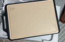 康巴赫（KBH）新款雙面抗菌菜板 不銹鋼砧板加厚案板不易發(fā)霉家用切菜板搟面板 曬單實(shí)拍圖