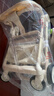 JOT TMM遛娃神器嬰兒推車(chē)輕便折疊可登機旅行口袋推車(chē)可坐可推0-6歲溜 冰島白【送原裝餐盤(pán)+遮陽(yáng)棚】 曬單實(shí)拍圖