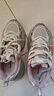 奧古獅登（Agsdon）老爹鞋女春季新款水鉆網(wǎng)面透氣跑步鞋厚底運動(dòng)鞋 W251233 銀粉 37 曬單實(shí)拍圖