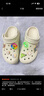 卡駱馳（crocs）經(jīng)典泡芙Clog男女一腳蹬懶人沙灘鞋 CR207521-2Y2 37 曬單實(shí)拍圖