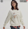 森馬（Semir）史努比系列衛衣女卡通落肩寬松衣服個(gè)性秋設計感圖案101524116009 曬單實(shí)拍圖