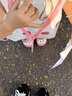 kids.ing女童鞋帆布鞋小童寶寶鞋子貓咪卡通兒童休閑鞋幼兒園板鞋 粉色 25 曬單實(shí)拍圖