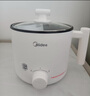 美的（Midea）電煮鍋 宿舍小電鍋 電蒸鍋 學(xué)生寢室一體泡面小火鍋 多功能鍋 XZE1613 1.7L 配蒸籠【國家補(bǔ)貼】 曬單實拍圖