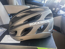 洛克兄弟（ROCKBROS） 騎行頭盔帶風(fēng)鏡山地公路自行車(chē)頭盔男女一體成型炫彩安全帽 鈦色：58-62cm 變色鏡片 全天可用 曬單實(shí)拍圖