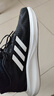 阿迪達斯 （adidas）男女跑步鞋秋季減震舒適跑步運動(dòng)鞋IH6038 黑色 41 碼UK7.5 曬單實(shí)拍圖