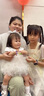 G.DUCKKIDS小黃鴨周歲禮服女寶寶連衣裙抓周嬰兒裙子兒童公主裙女孩生日禮物 蛋糕裙加頭紗 80 尺碼6-12月【75-85cm】 曬單實(shí)拍圖