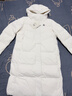 KOLON SPORT/可隆戶(hù)外羽絨服 女士防潑水防風(fēng)BENCH重量羽絨夾克 LKDJ5WN110-CR 奶油白 M 165/88A 曬單實(shí)拍圖