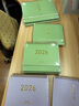 三年二班莫蘭迪2025年臺(tái)歷桌面擺件2026年臺(tái)歷自律打卡本日歷記事本掛歷月歷 皆如所愿中號(hào)（煙紫色） 曬單實(shí)拍圖