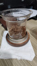 富光泡茶杯茶水分離高硼硅玻璃杯辦公室喝茶水杯子花茶杯公道杯500ml 曬單實拍圖