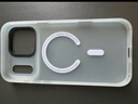 邦克仕（Benks）【自帶拍照按鍵】適用蘋果17 ProMax手機(jī)保護(hù)殼 iphone17promax防摔磁吸殼輕砂全包保護(hù)套 白 曬單實(shí)拍圖
