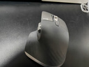 羅技（Logitech）大師系列 MX Master 3S 無(wú)線(xiàn)藍牙鼠標 人體工學(xué) 辦公 靜音鼠標 高端 石墨黑 帶無(wú)線(xiàn)接收器 曬單實(shí)拍圖