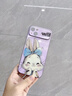 鯨咖適用蘋(píng)果17promax手機殼2025新款高級感玻璃外殼iphone16Pro卡通兔子女款17Air全包ip15防摔保護套 【珠光白-蝴蝶結兔子】 iPhone 17 Pro Max 曬單實(shí)拍圖