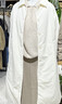 無(wú)印良品（MUJI） 女式 蓬松棉服立領(lǐng)大衣 外套女款冬裝25年秋冬新品女裝棉衣 象牙色 M (160/84A) 曬單實(shí)拍圖