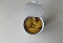百草味  水果黃桃罐頭糖水童年零食休閑小吃 黃桃罐頭果撈312g/罐 曬單實(shí)拍圖