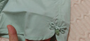 戴維貝拉（DAVE＆BELLA）兒童五分褲套裝國風(fēng)女童衣服薄款小童短袖兩件套夏季新款童裝 奶油白【現(xiàn)貨】 110 cm（建議身高100-110cm） 曬單實(shí)拍圖