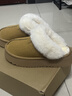 拉夏貝爾（La Chapelle）女鞋冬季新款加絨保暖防寒棉拖百搭休閑毛毛棉鞋女-1011 駝色 36 曬單實(shí)拍圖