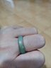 湖水綠瑪瑙戒指女小眾食指戒簡(jiǎn)約古風(fēng)清新感素圈疊戴玉髓戒指 普通裝 曬單實(shí)拍圖