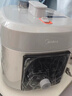 美的（Midea）沸騰濃香雙模式小飛俠電壓力鍋0氟0涂層雙膽高壓鍋5L智能預約家用煲湯4-6人煮飯煲E5825N國家補貼 曬單實(shí)拍圖