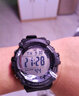 卡西歐（CASIO）運(yùn)動(dòng)時(shí)尚戶外防摔防水電子表男表AE-1500WH-1AVDF 黑色 曬單實(shí)拍圖