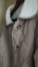 DGOV商場(chǎng)店剪標日韓百搭兩面穿羽絨棉服女秋季短款羊羔絨棉衣外套女 卡其色zt M 【105-120斤】 曬單實(shí)拍圖