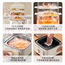 美的（Midea）蒸鍋電蒸鍋燉蒸煮一體 四層大容量多用途鍋電煮鍋電火鍋蒸蛋器蒸包子鍋家用多功能鍋ZGE2323Z03X 曬單實(shí)拍圖
