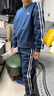 361°童裝 兒童套裝春秋男女3-14歲校園休閑運動(dòng)針織套裝 墨藍130 曬單實(shí)拍圖