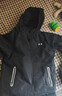 安德瑪（Under Armour）男大童秋冬裝外套戶(hù)外休閑運動(dòng)訓練服連帽三防上衣外套244122115 曬單實(shí)拍圖