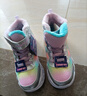Skechers斯凱奇兒童雪地靴子秋冬保暖運動(dòng)鞋女童舒適閃燈休閑棉靴302677L 曬單實(shí)拍圖