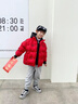 迪士尼男童羽絨服2025新款冬季外套兒童加厚喜慶拜年服寶寶過(guò)年衣服冬裝 紅色紅色-升級款 130 cm （建議身高125cm左右） 曬單實(shí)拍圖