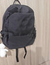 小野七天森系大容量純色雙肩包女書(shū)包男背包輕便旅游登山包電腦包 簡(jiǎn)約雙肩包【黑色】 曬單實(shí)拍圖