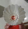 李寧（LI-NING）羽毛球G200鵝毛球訓(xùn)練用球耐打飛行穩(wěn)定一筒12只裝77速 曬單實(shí)拍圖