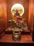 子木雅居武財神趙公明神像招財鎮宅家用供奉擺件騎虎趙元帥辦公室財神爺像 19英寸趙公明【金臉金虎】 曬單實(shí)拍圖