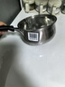 蘇泊爾SUPOR小紅圈304不銹鋼奶鍋煮面鍋輔食鍋16cm明火專用ST16H1 曬單實(shí)拍圖