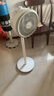 美的（Midea）【暴風(fēng)循環(huán)】空氣循環(huán)扇大風(fēng)量搖頭電風(fēng)扇家用臺式落地扇輕音臥室節(jié)能小風(fēng)扇柔風(fēng)輕羽扇 FGA24TQ 曬單實拍圖