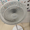 美的（Midea）電風(fēng)扇家用7葉落地扇搖頭電風(fēng)扇循臥室宿舍輕音風(fēng)扇臺式桌面小型風(fēng)扇臺地兩用升級款 白色丨7葉臺地兩用 曬單實(shí)拍圖