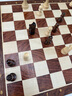 紫湖國際象棋高檔胡桃實(shí)木大號教學(xué)訓練比賽棋子棋盤(pán)套裝送皇后2顆 曬單實(shí)拍圖