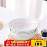品聚德（PURJADE）骨瓷碗5.5-9英寸家用吃飯碗反口面碗斗笠碗純白陶瓷大號湯碗面碗 6英寸骨瓷斗笠碗4個(gè) 曬單實(shí)拍圖