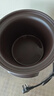 美的（Midea）快燉電燉鍋電砂鍋 陶瓷1h快燉 燉湯盅電燉盅煲湯鍋煮鍋紫砂鍋3.5L雙環(huán)火一體多功能鍋MD-DGE35J56 曬單實(shí)拍圖