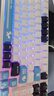 VGN V98Pro V3 三?？椭苹I盤(pán) Gasket結構 全鍵熱插拔 RGB辦公電競游戲低延遲 極地狐軸 極地限定款 曬單實(shí)拍圖