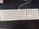 CHERRY櫻桃 MX3.0S機械鍵盤(pán) 電競游戲鍵盤(pán) 辦公電腦鍵盤(pán) 有線(xiàn)全尺寸 鋁合金外殼 無(wú)鋼結構 白色櫻花軸 曬單實(shí)拍圖