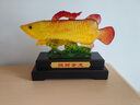 趙氏恒璽 琉璃金龍魚(yú)擺件龍魚(yú)年年有魚(yú)家居客廳辦公室桌面高檔裝飾玄關(guān)擺 金龍魚(yú)（大號琉璃色）70*18*50CM 曬單實(shí)拍圖