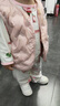 巴帝巴帝秋冬款純棉嬰幼兒童家居服套裝男女同款空調(diào)服睡衣 粉色小豬 90 曬單實(shí)拍圖