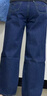 Levi's?SilverTab?25新款女士美式復古時(shí)尚寬松直筒牛仔褲 藍色 27 (28) 曬單實(shí)拍圖