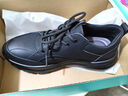 意爾康王子男鞋秋季新款真皮軟底運動(dòng)休閑皮鞋男士透氣跑步運動(dòng)鞋 黑色普通款 42 曬單實(shí)拍圖