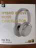 BarbetSound H6 Pro 主動(dòng)降噪頭戴式藍牙耳機無(wú)線(xiàn)有線(xiàn)雙金標音質(zhì)V6.0閃連低延遲超長(cháng)續航適用蘋(píng)果華為榮耀手機 暗夜黑丨雙金標認證+深空級降噪 曬單實(shí)拍圖