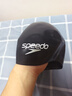 速比濤（Speedo）Cyclone3高清防霧精工鍍膜泳鏡游泳裝備 黑色/銀色 曬單實(shí)拍圖