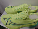 特步破繭之刃跑步鞋男碳板跑鞋女輕盈透氣舒適耐磨推進(jìn)跑鞋女學(xué)生鞋男 熒光淺黃綠/維島綠/黑-男 42 曬單實(shí)拍圖